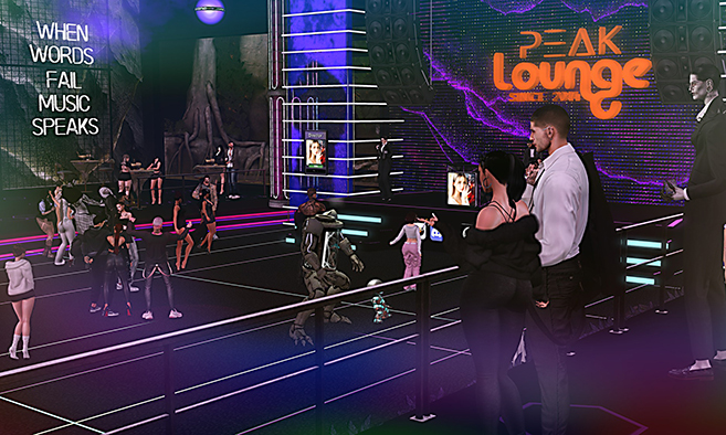 PEAK Lounge in Second Life